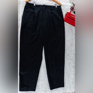 A New Day Black Pleated Ankle Pants Size 12 | Workwear Career Office